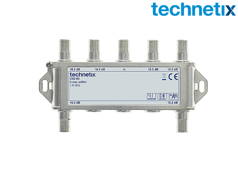 Zesvoudige verdeler 12-1800 MHz (CSZ-06)